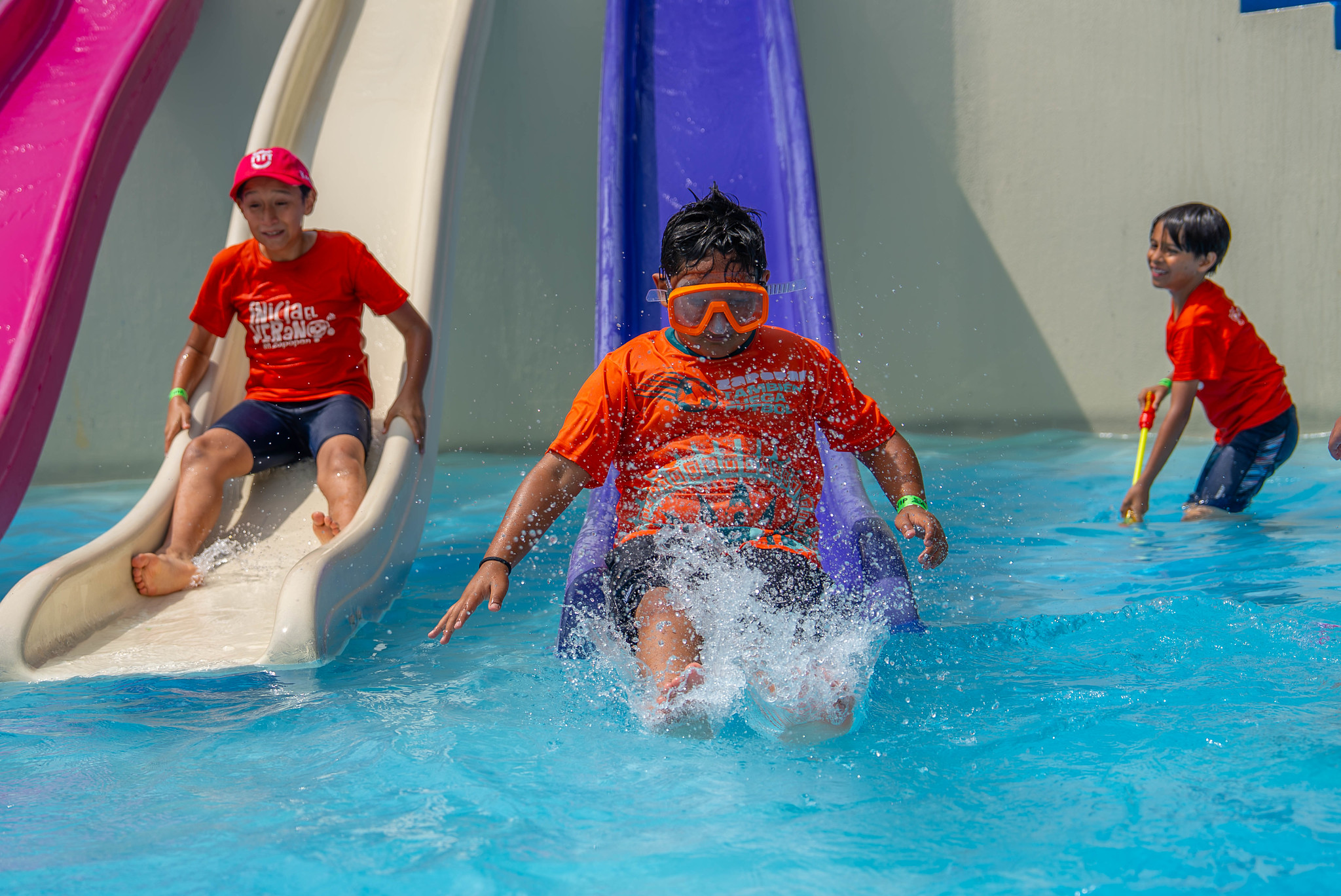 Foto de la clausura en el balneario El Guamúchil
